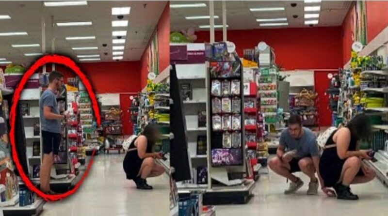 Une femme courageuse fait face à un voyeur à Target et le prend en flagrant délit sur la caméra