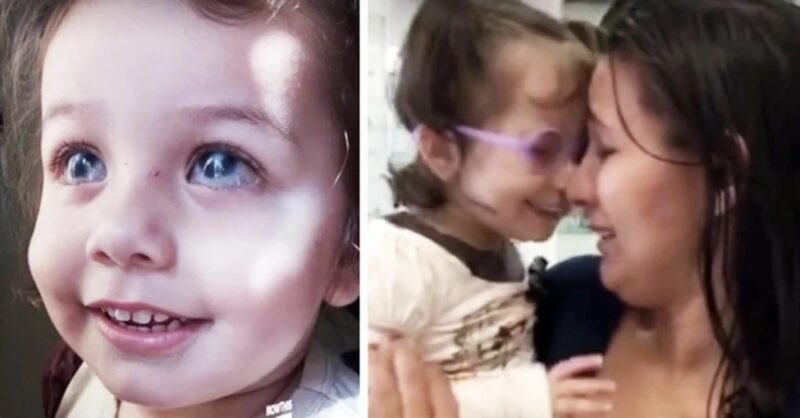 Un bambin aveugle voit sa maman pour la toute première fois dans une vidéo à faire fondre les sanglots