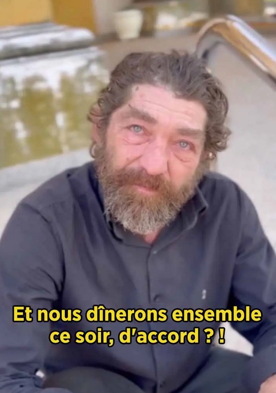 Un sans-abri espérant un morceau de gâteau pour son anniversaire se voit offrir une transformation et un repas chic au restaurant