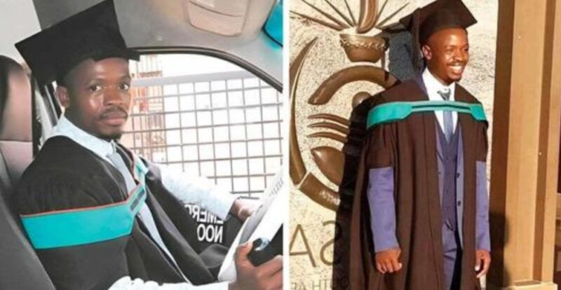 Il travaille en tant que taxiste pour payer ses études : aujourd'hui, il obtient son diplôme universitaire avec "félicitations"