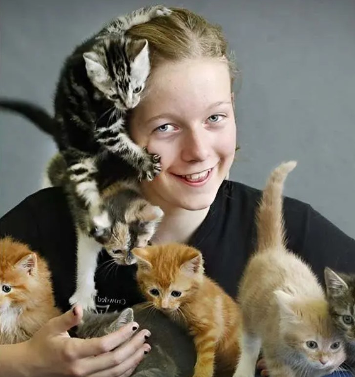 Généreuse un jour, généreuse toujours: Une petite fille sauve 14 chatons abandonnés avec l'argent qu'elle a reçu comme cadeau d'anniversaire