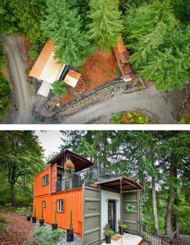 Ils construisent une maison en conteneur maritime afin de vivre exempts de dettes et de loyer "Merci d'apprécier leur labeur"