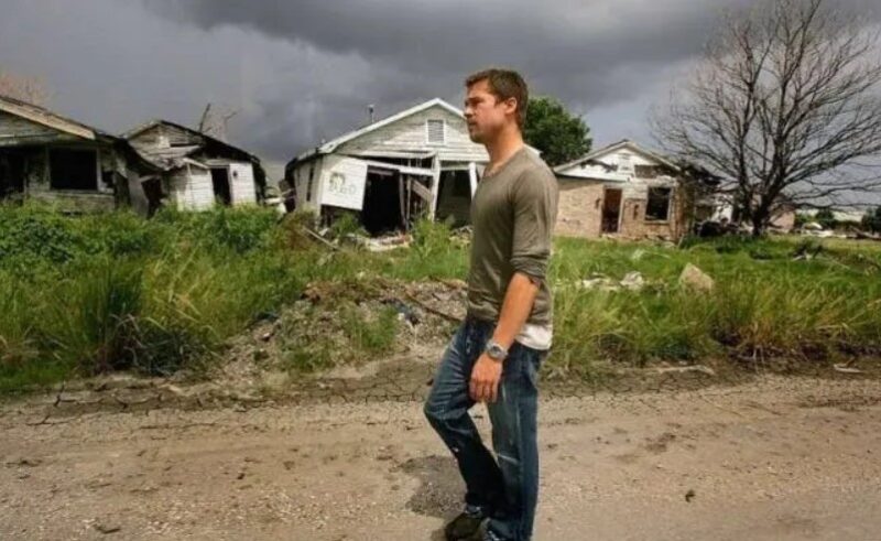 Brad Pitt a fait construire plus de cent maisons pour des gens dans le besoin