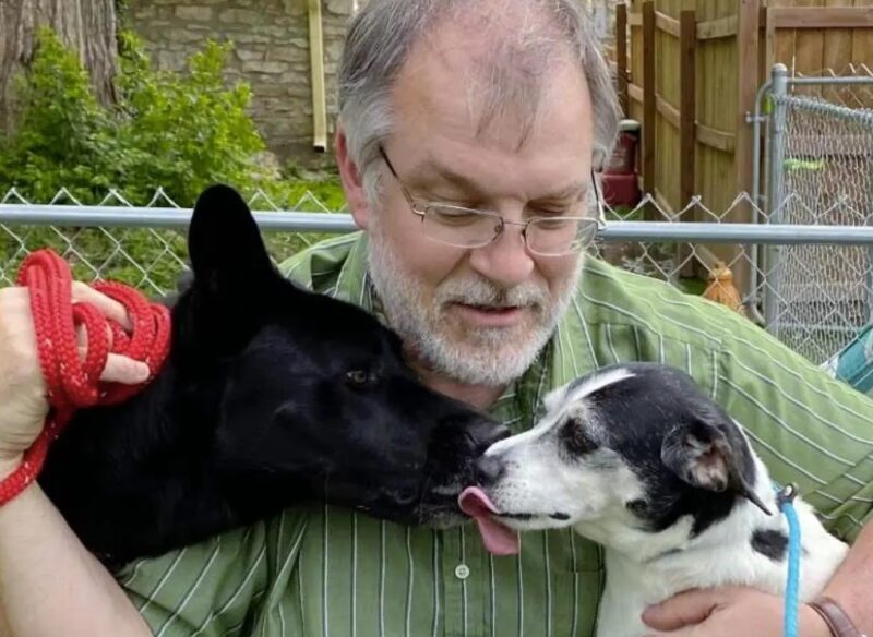 Un homme a fondé un foyer pour les vieux chiens délaissés, où il leur donne toute son affection : "Il mérite nos applaudissements"