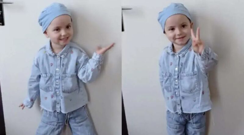 Maria, âgée de 3 ans, a mené un combat acharné contre une affection grave et vient de remporter "Toutes nos félicitations"