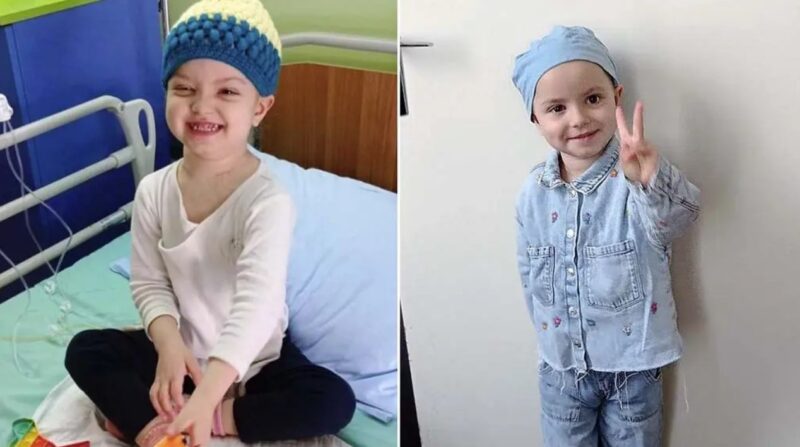Maria, âgée de 3 ans, a mené un combat acharné contre une affection grave et vient de remporter "Toutes nos félicitations"