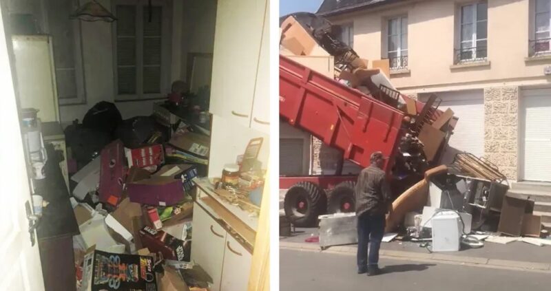 Les locataires quittent leur ancien appartement en laissant un grand désordre : le propriétaire jette tous les objets devant leur nouvelle maison