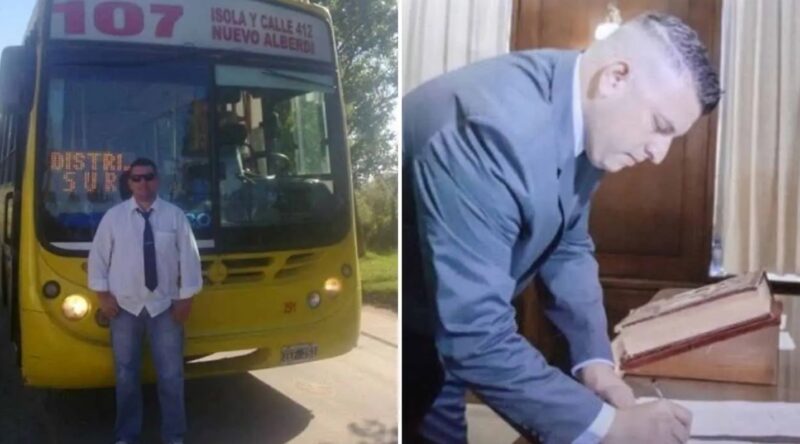 Un ancien conducteur de bus est devenu avocat à 42 ans et a été félicité pour cela