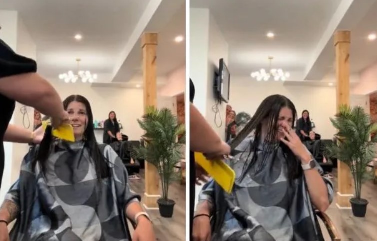 Trop drôle : Une coiffeuse fait une farce à ses clients en leur faisant une surprise des plus folles