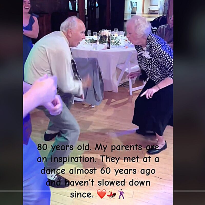 That Old Time Rock N' Roll : Un couple de 80 ans se lance sur la piste de danse ! 💃 🕺
