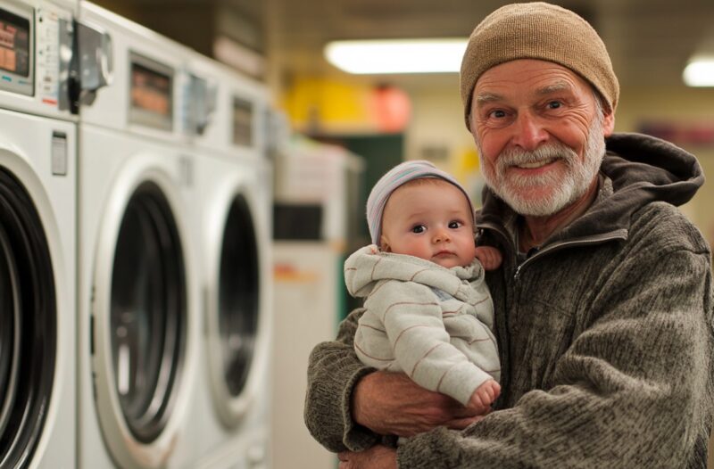 Un étranger m'a proposé de prendre mon petit-fils dans ses bras à la laverie : ce qu'il a fait ensuite m'a déchiré le cœur