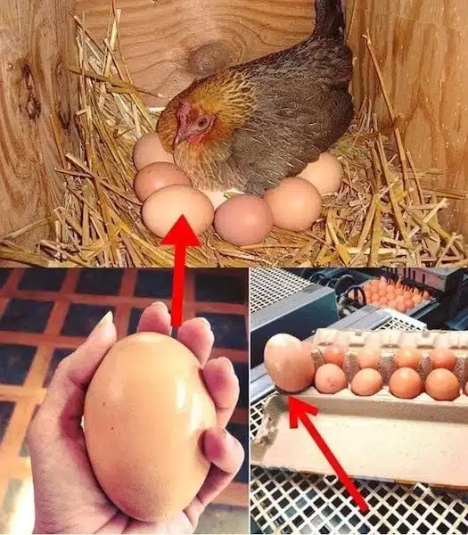 Un fermier a découvert un énorme œuf sous une poule : ce qui en est sorti a surpris tout le monde