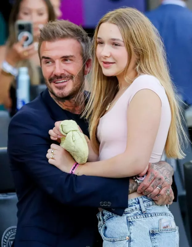 "Photos gênantes… Complètement inappropriées", des photos de David Beckham avec sa fille Harper suscitent une vive polémique