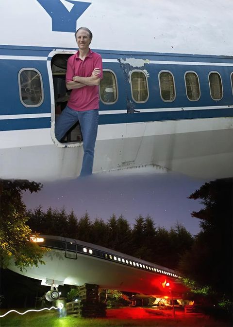 Cet homme a transformé un avion en maison ! Découvrez l'intérieur