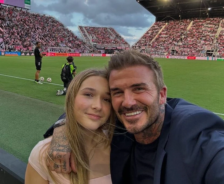 "Photos gênantes… Complètement inappropriées", des photos de David Beckham avec sa fille Harper suscitent une vive polémique