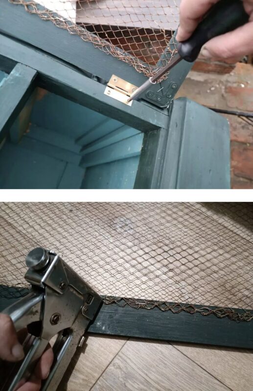 Nous avons sorti une vieille commode sans tiroir de la poubelle et l'avons transformée en une beauté pleine de glamour