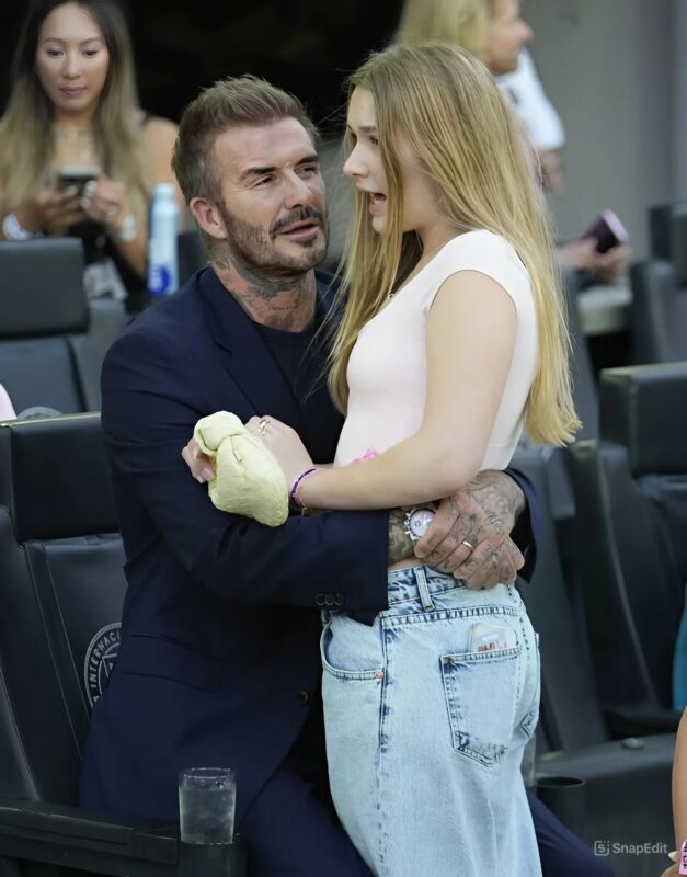"Photos gênantes… Complètement inappropriées", des photos de David Beckham avec sa fille Harper suscitent une vive polémique