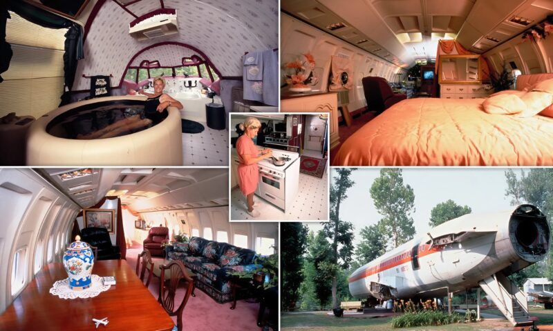 Une femme a acquis un avion et l'a rénové : voyez à quoi ressemble l'intérieur de cette maison atypique