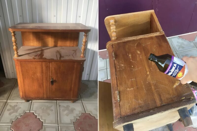 J'ai entrepris de restaurer une vieille commode de mes propres mains : Le résultat est époustouflant !