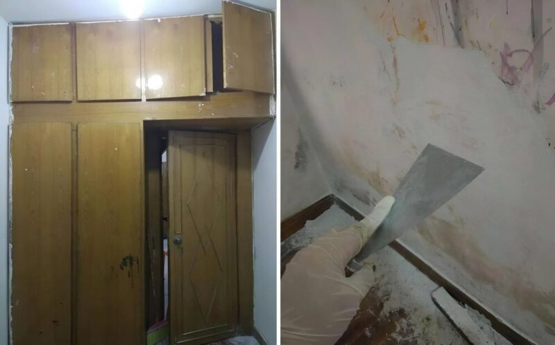 D’une chambre délabrée à un cocon de rêve : une transformation impressionnante en seulement deux semaines !
