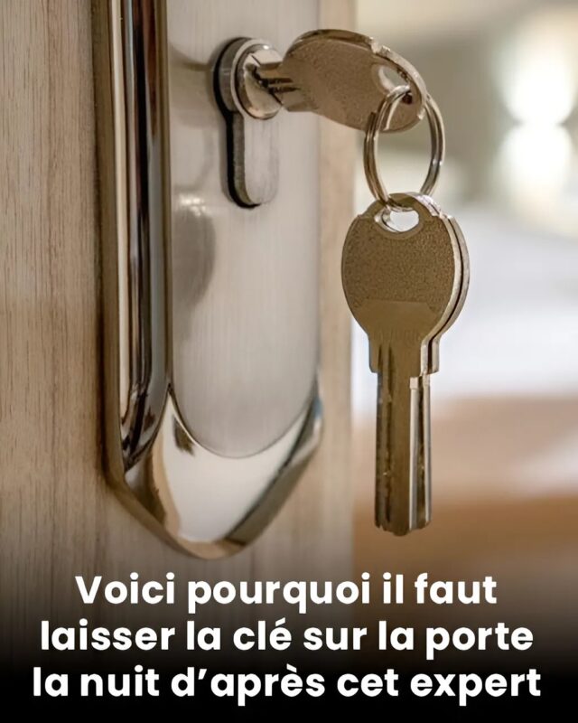 Pourquoi laisser la clé dans la porte peut protéger votre maison et sauver des vies