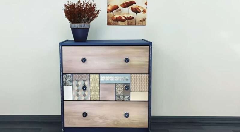 Une seconde vie pour une vieille commode : une transformation inspirante !