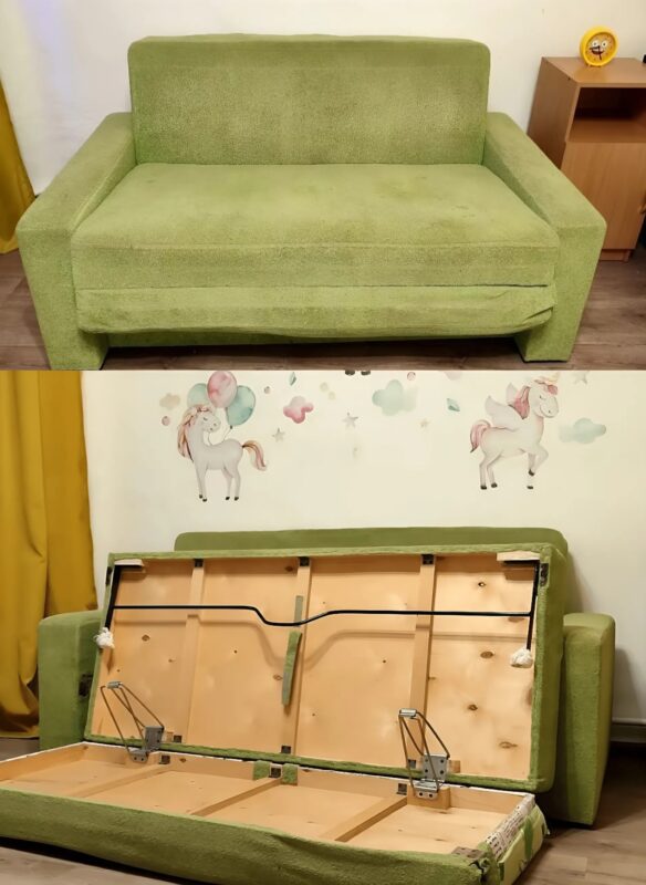 La seconde vie d'un vieux canapé : une transformation Incroyable !