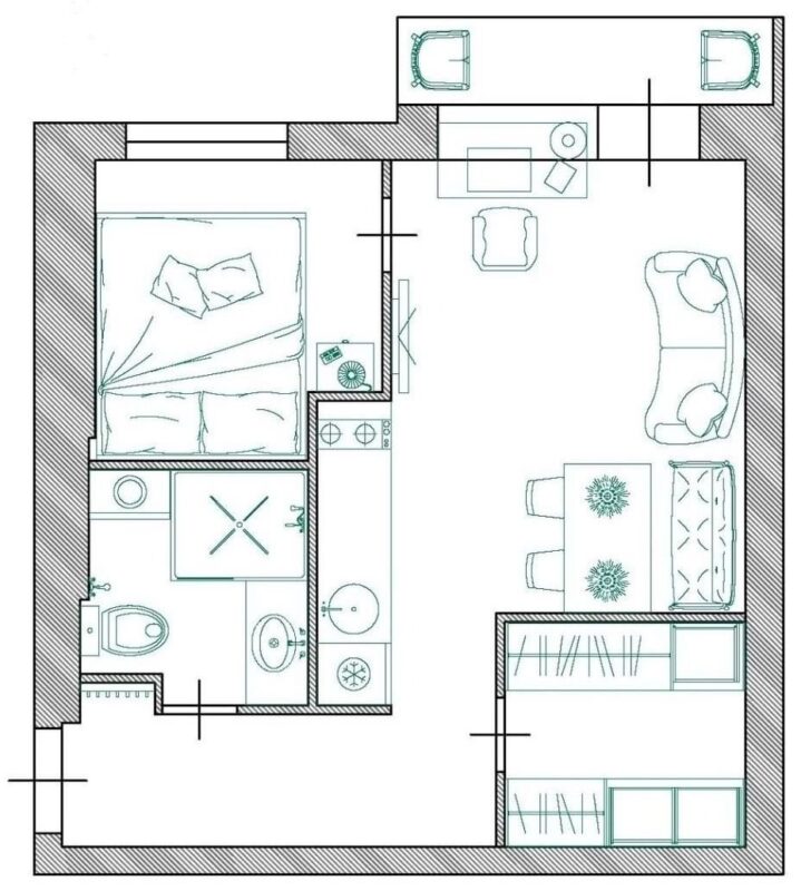 Chaque mètre compte : Comment ils ont démonté, déplacé et réinventé 30 m² pour créer un chez-soi parfait ?
