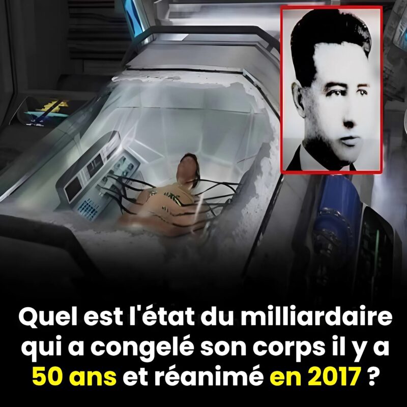 Quel est l’état actuel du milliardaire qui a conservé son corps par voie cryogénique il y a cinquante ans