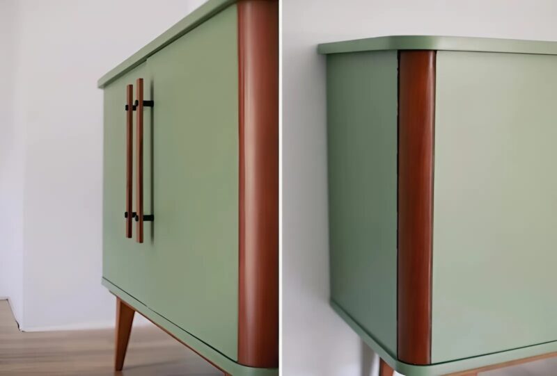 Cette armoire en mauvais état ramassait la poussière - jusqu'à ce que nous la transformions en quelque chose de magnifique