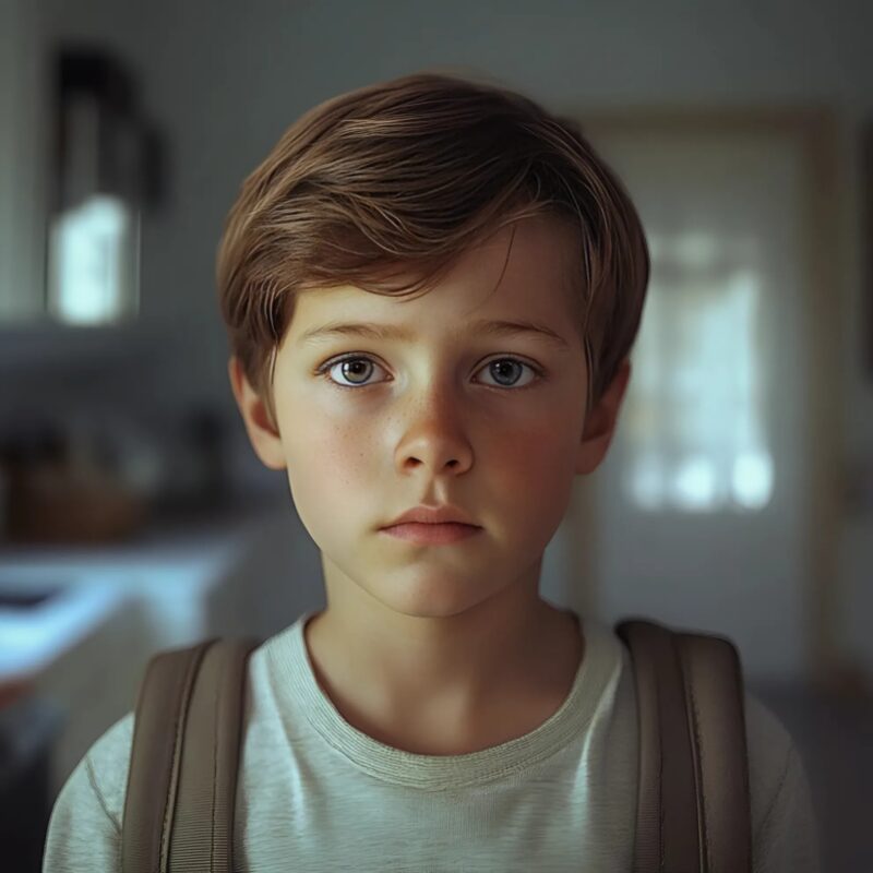 J'ai entendu que mon fils disait au téléphone : « Bonjour, maman, je passerai te voir demain au lieu de partir à l'école » - j'ai pris la décision de le suivre