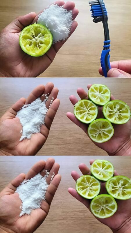 Je mélange du citron et du sel : utilisé de cette façon, ce duo magique révèle toute son incroyable valeur
