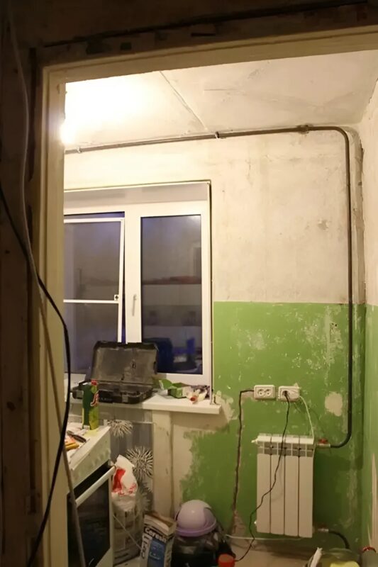 Elle est partie chez sa mère et, à son retour, elle est demeurée bouche bée devant l'époustouflante rénovation de la cuisine effectuée par son mari