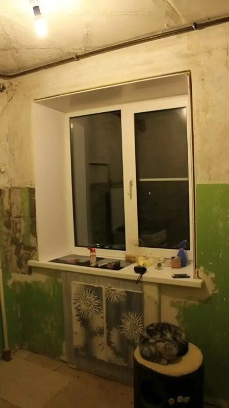 Elle est partie chez sa mère et, à son retour, elle est demeurée bouche bée devant l'époustouflante rénovation de la cuisine effectuée par son mari