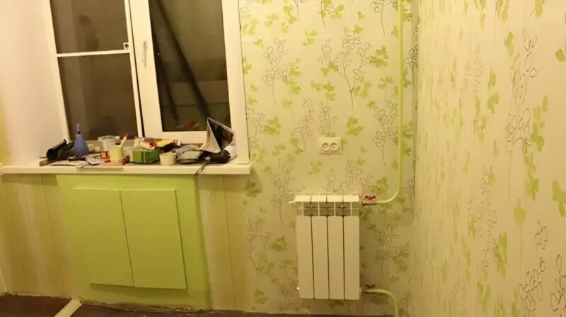 Elle est partie chez sa mère et, à son retour, elle est demeurée bouche bée devant l'époustouflante rénovation de la cuisine effectuée par son mari
