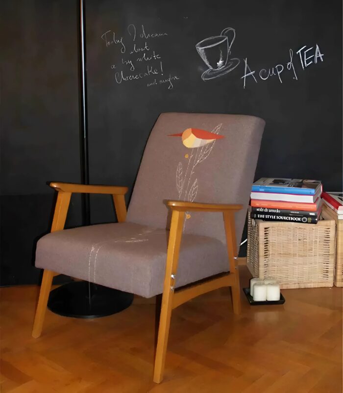 Avant et après : ce fauteuil abandonné a vécu une transformation incroyable que vous n'oserez pas croire