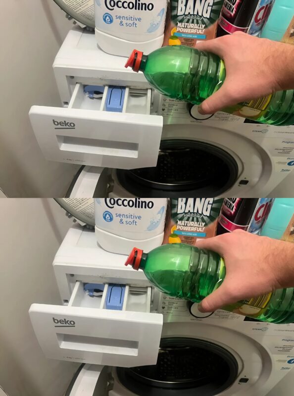 Avant de laver mon linge, j’ajoute cet ingrédient magique… et même mes vieilles serviettes redeviennent comme neuves