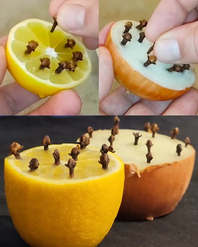 Le citron et le clou de girofle : le secret naturel qui va vous surprendre
