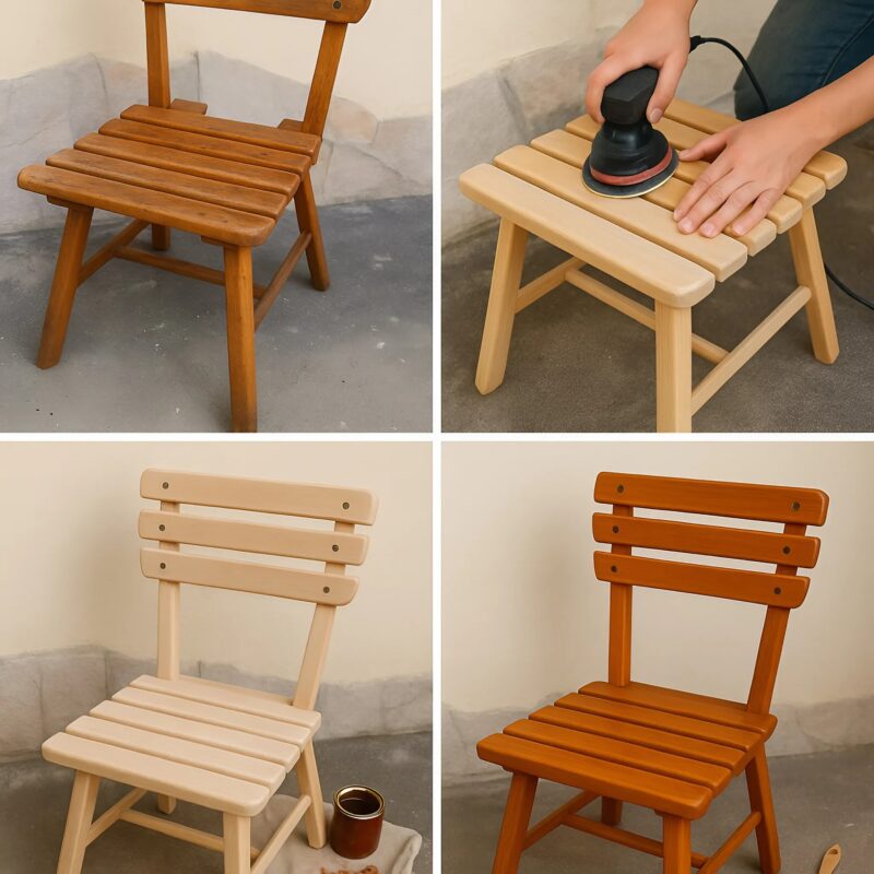 Avant / Après : La deuxième vie d’une chaise oubliée; vous n'allez pas croire que c’est la même chaise