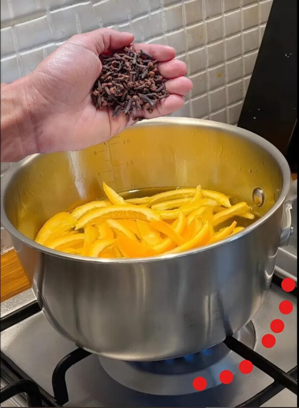 Faire bouillir des écorces d’orange et des clous de girofle : ce que nos grand-mères faisaient chaque semaine, et pour de bonnes raisons