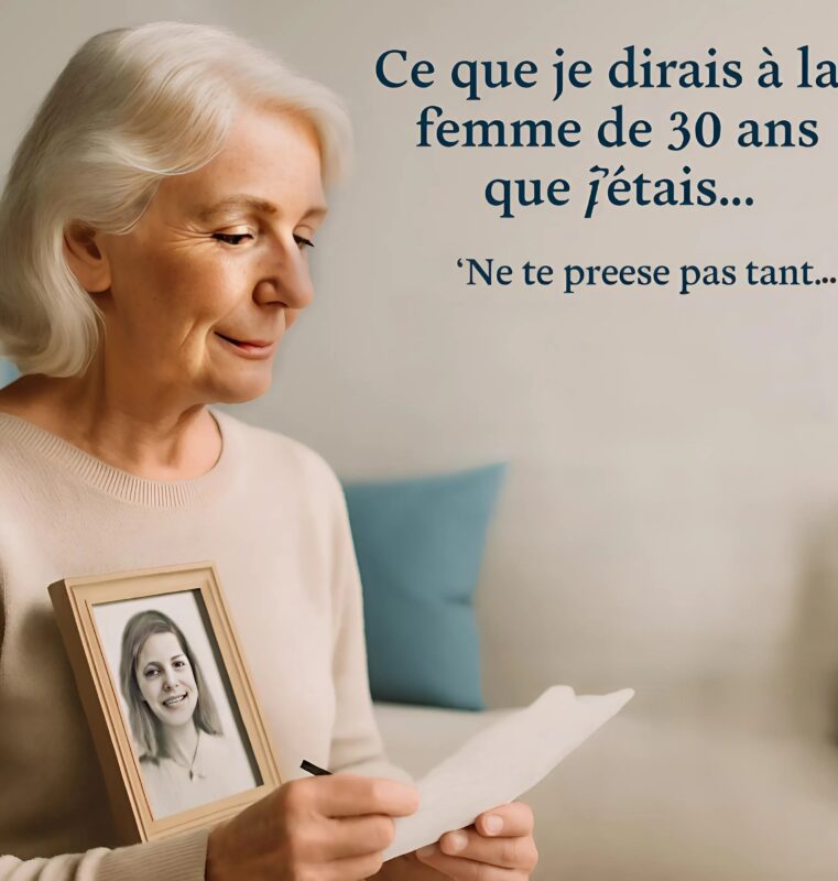 "Ce que je dirais à la femme de 30 ans que j’étais…"
